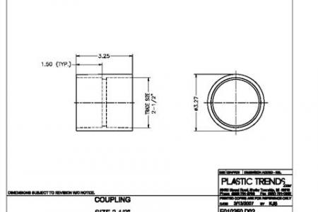 Coupling HxH 2.5in E010250