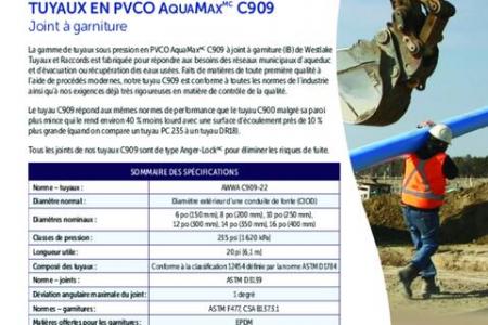 Tuyaux en PVCO AquaMax C909