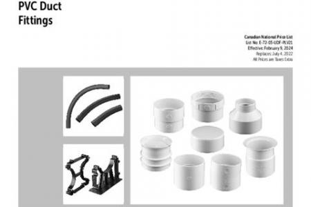 PVC Duct Fittings